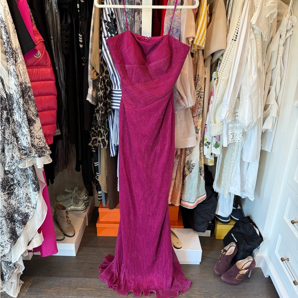Brand new Rene Ruiz Magenta Evening Gown